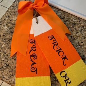 Candy corn Door Hanger